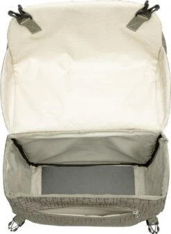 New Looxs Ivy Mondi Joy Dubbele Fietstas - 38 Liter - Walnoot Ivy Grijs/Groen -Fietswereld Verkoop 876x1200