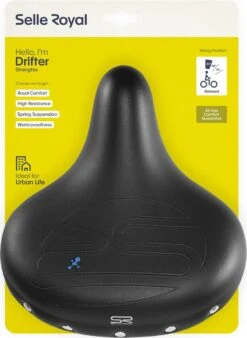 Selle Royal Zadel 5111 Drifter Plus Zwart, Zonder Strop. -Fietswereld Verkoop 876x1200 3