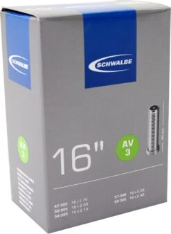 Schwalbe Binnenband 16 Inch (47/62-305) Av 40 Mm -Fietswereld Verkoop 877x1200 5