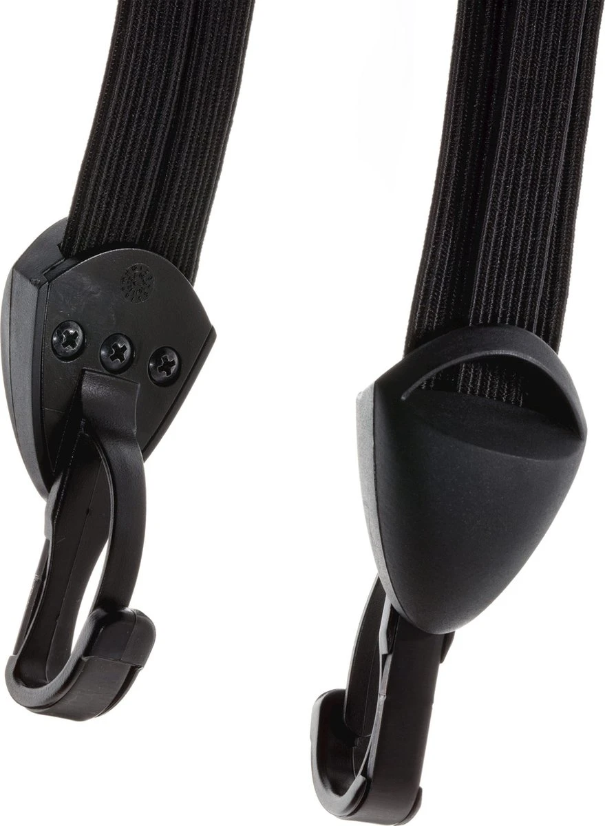 Snelbinder Trio Widek Met RVS Haak Met 3 Banden - Zwart 4 Snelbinder Trio Widek Met RVS Haak Met 3 Banden - Zwart - Afbeelding 2