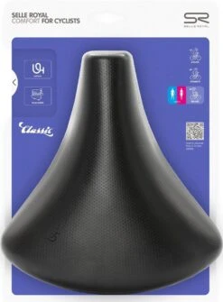 Selle Royal Fietszadel Holland Unitech - Zwart -Fietswereld Verkoop 885x1200 3