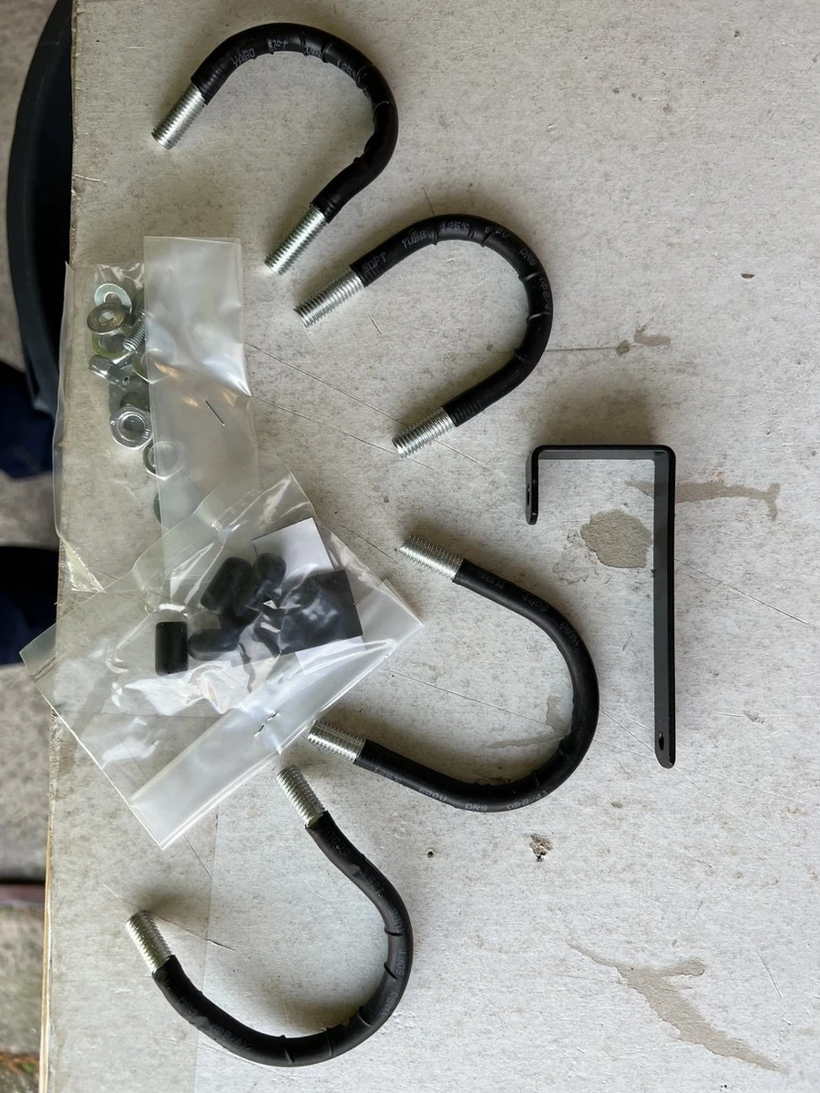 Steco Voordrager Met Balhoofdbevestiging 45 X 30 Cm Zwart 6 Steco Voordrager Met Balhoofdbevestiging 45 X 30 Cm Zwart - Afbeelding 4