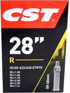 Cst Binnenband 28 X 1.50/2.35 Inch (40/60-622/635) Dv 40 Mm -Fietswereld Verkoop 912x1200 1