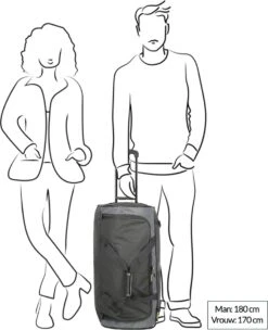 Travelite Basics Active Wieltas Antraciet -Fietswereld Verkoop 974x1200