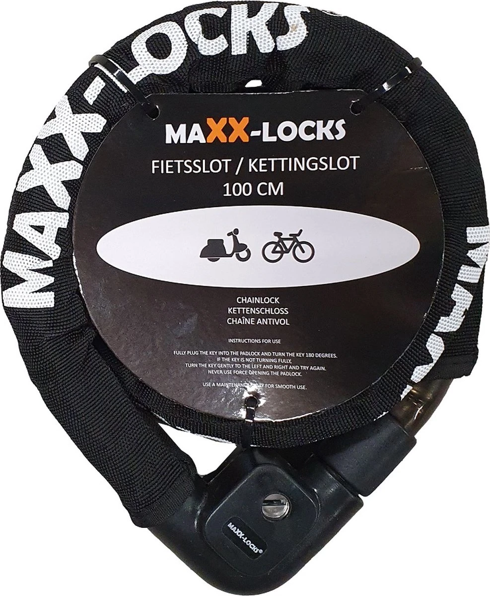 Maxx-Locks Bulls Kettingslot - Solid Pantserslot Uit Gehard Staal - Gebruik Slot Lock Motor Scooter Fiets Motorslot Scooterslot - Alternatief Voor Ketting Ringslot Cijferslot Kabelslot Beugelslot - Lengte 100CM Dikte 8MM - Zwart 12 Maxx-Locks Bulls Kettingslot - Solid Pantserslot Uit Gehard Staal - Gebruik Slot Lock Motor Scooter Fiets Motorslot Scooterslot - Alternatief Voor Ketting Ringslot Cijferslot Kabelslot Beugelslot - Lengte 100CM Dikte 8MM - Zwart - Afbeelding 10