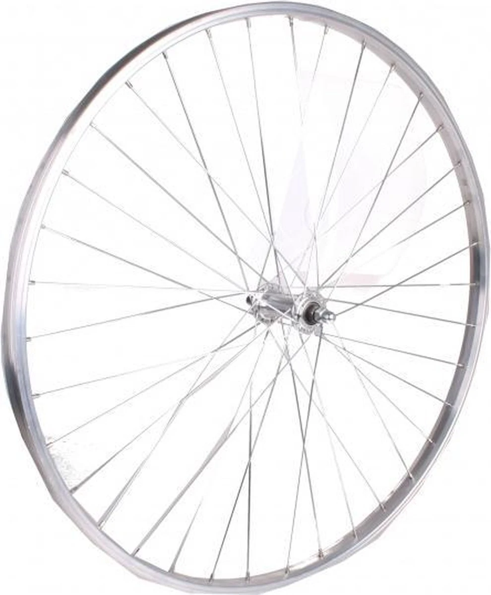 Rodi Voorwiel Paralex Hybride 28 Inch Velgrem Aluminium 36g Zilver 6 Rodi Voorwiel Paralex Hybride 28 Inch Velgrem Aluminium 36g Zilver - Afbeelding 4